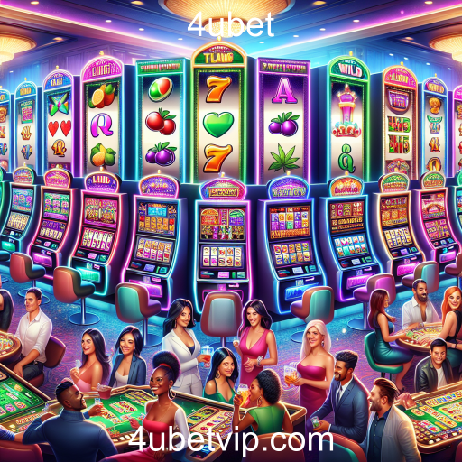 Descubra a Diversão dos Caça-Níqueis no 4ubet